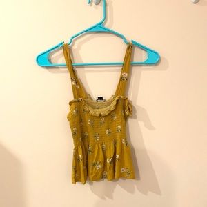 floral american eagle tank